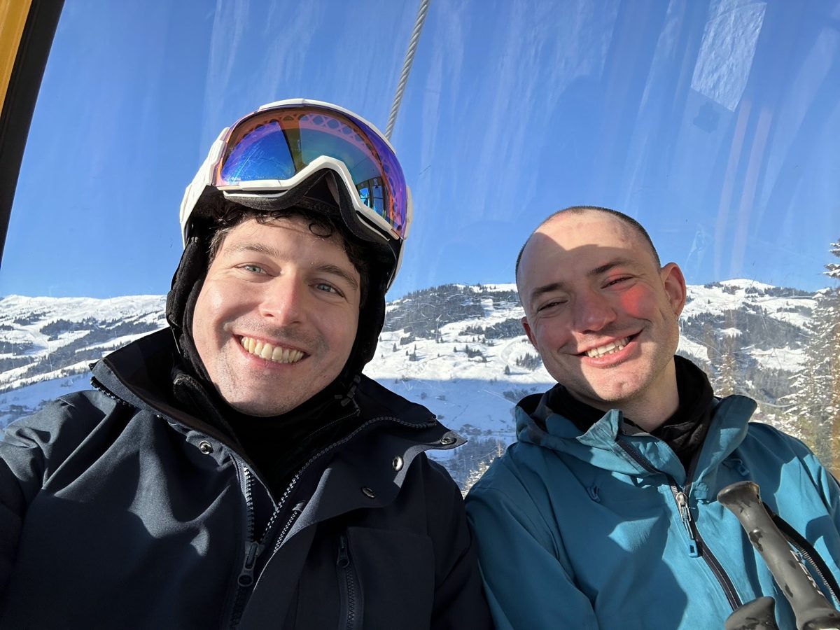 Checkpoint GTM team on a ski trip